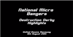 National Micro Bangers DD - 9th August 2015